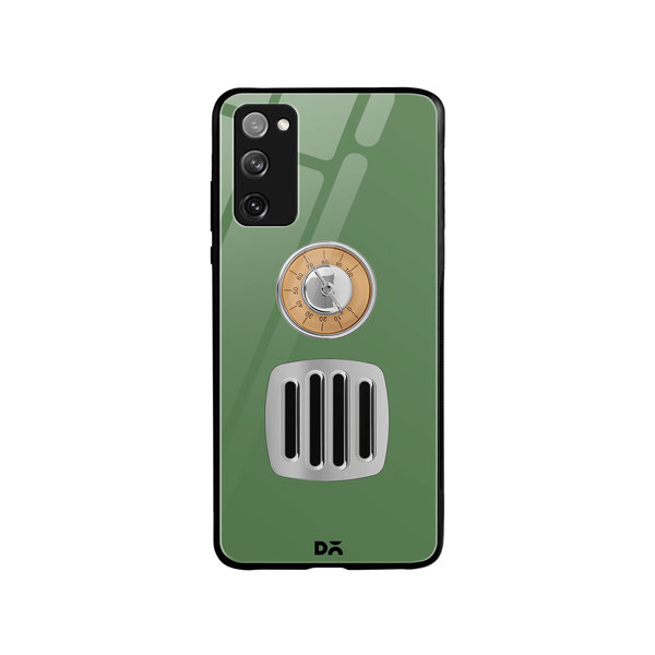 

DailyObjects Green Radio Glass Case Cover For Samsung Galaxy S20 FE