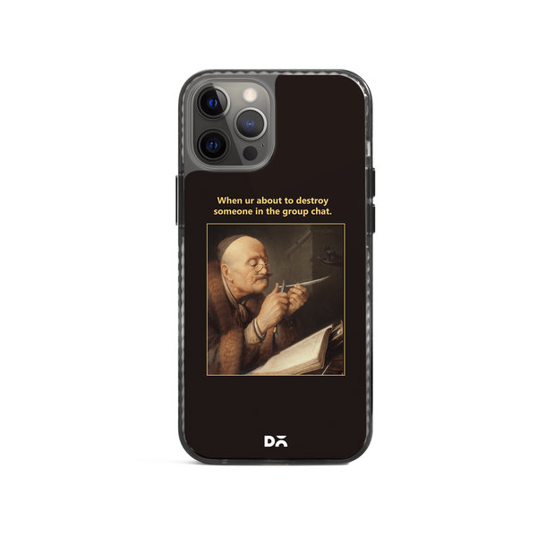 

DailyObjects Group Chat Stride 2.0 Case Cover For iPhone 12 Pro