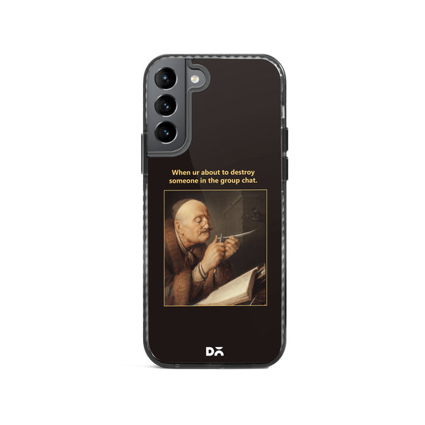 

DailyObjects Group Chat Stride 2.0 Case Cover For Samsung Galaxy S22
