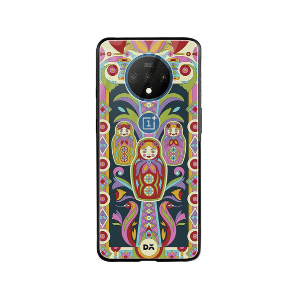 

DailyObjects Gudiya Mela Glass Case Cover For OnePlus 7T