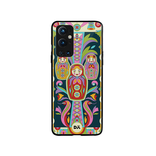 

DailyObjects Gudiya Mela Glass Case Cover For OnePlus 9 Pro