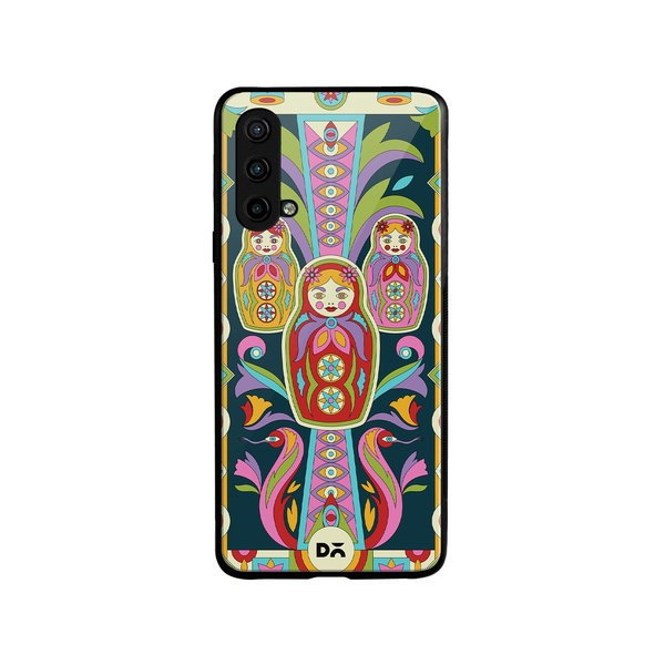 

DailyObjects Gudiya Mela Glass Case Cover For OnePlus Nord CE