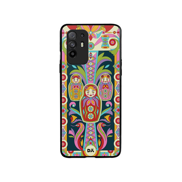 

DailyObjects Gudiya Mela Glass Case Cover For Oppo F19 Pro Plus