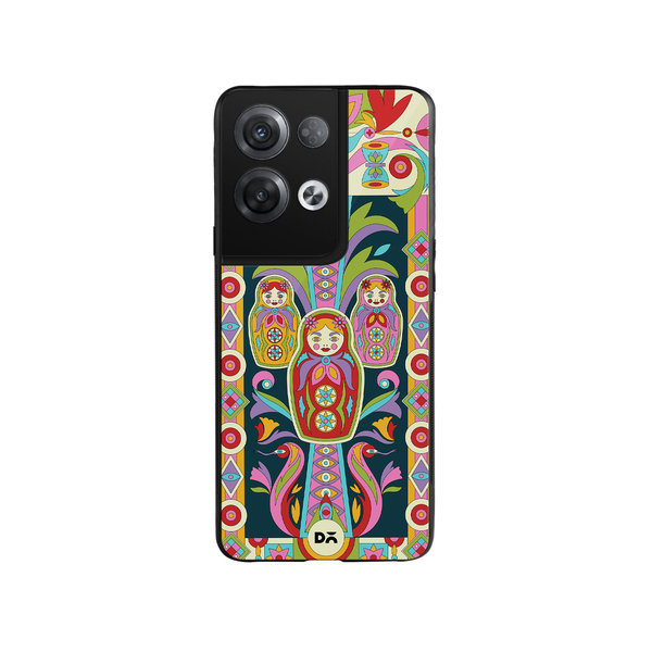 

DailyObjects Gudiya Mela Glass Case Cover For Oppo Reno 8 Pro Plus