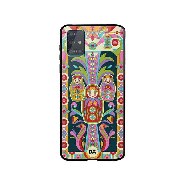 

DailyObjects Gudiya Mela Glass Case Cover For Samsung Galaxy A71