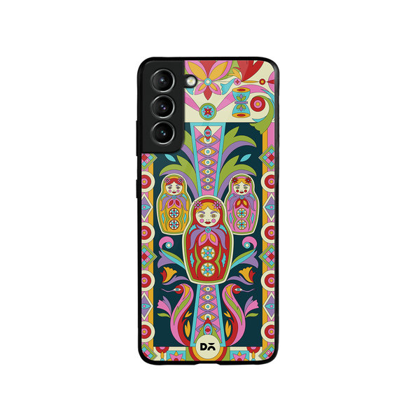 

DailyObjects Gudiya Mela Glass Case Cover For Samsung Galaxy S21 Plus