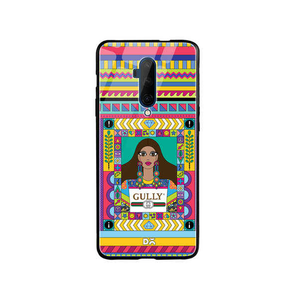 

DailyObjects Gully Gal Glass Case Cover For OnePlus 7T Pro