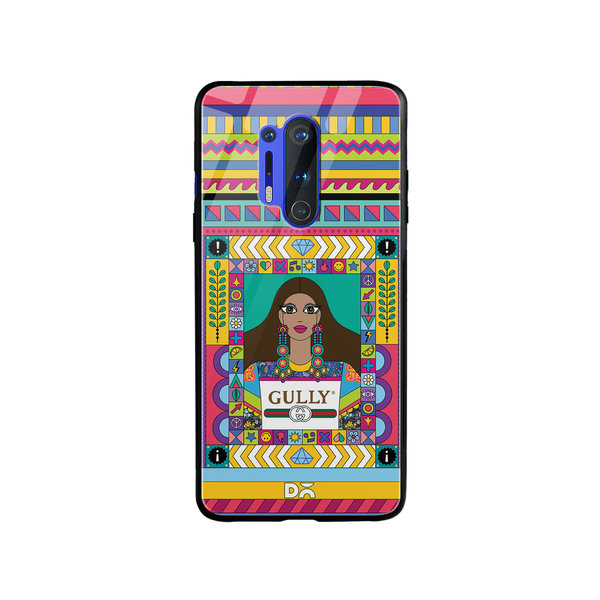 

DailyObjects Gully Gal Glass Case Cover For OnePlus 8 Pro