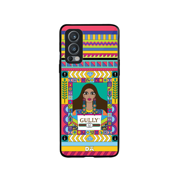 

DailyObjects Gully Gal Glass Case Cover For OnePlus Nord 2