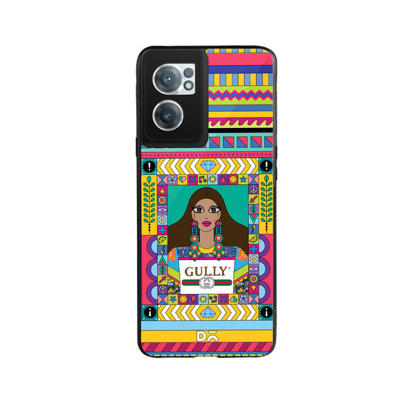 

DailyObjects Gully Gal Glass Case Cover For OnePlus Nord CE 2