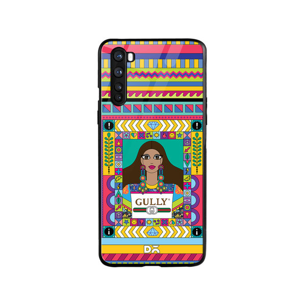 

DailyObjects Gully Gal Glass Case Cover For OnePlus Nord