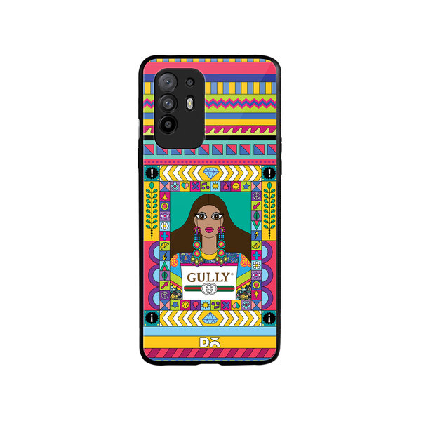 

DailyObjects Gully Gal Glass Case Cover For Oppo F19 Pro Plus