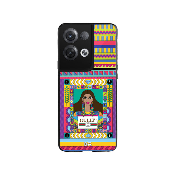 

DailyObjects Gully Gal Glass Case Cover For Oppo Reno 8 Pro Plus