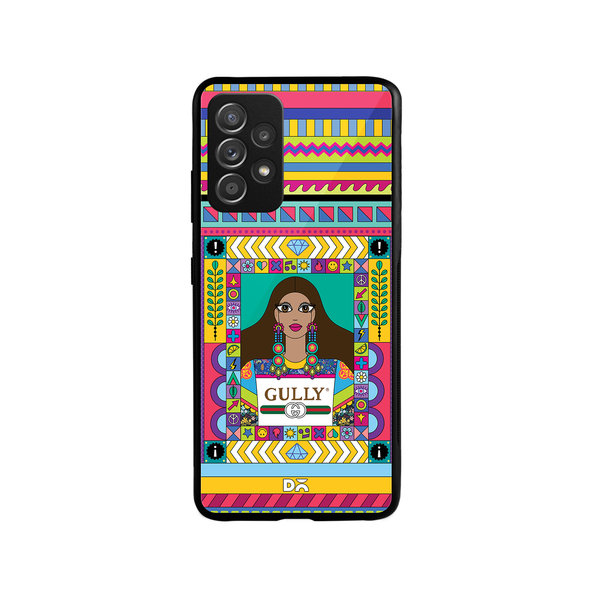 

DailyObjects Gully Gal Glass Case Cover For Samsung Galaxy A73