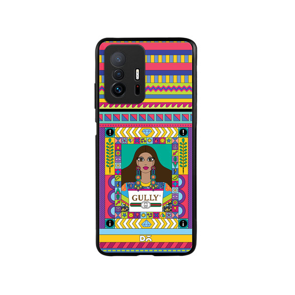 

DailyObjects Gully Gal Glass Case Cover For Xiaomi 11T