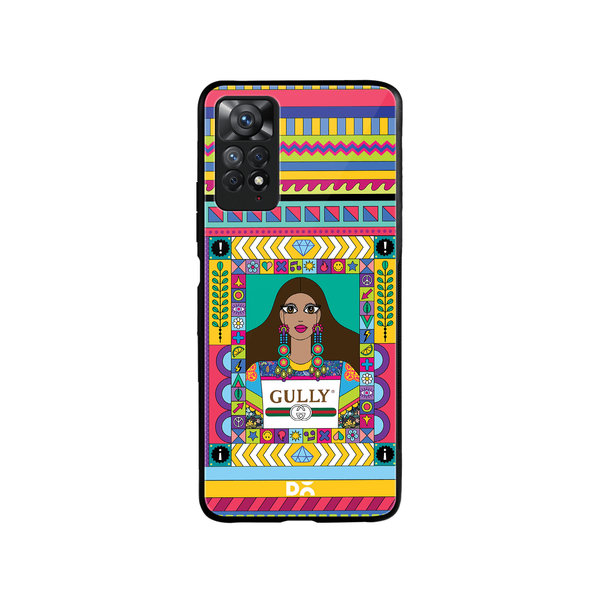 

DailyObjects Gully Gal Glass Case Cover For Xiaomi Redmi Note 11 Pro