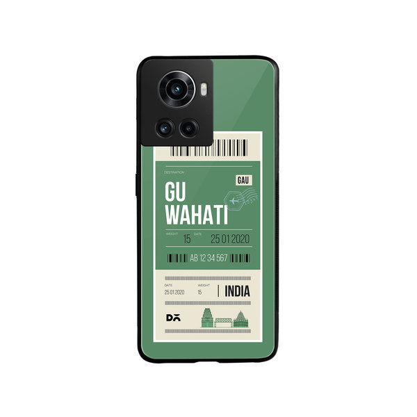 

DailyObjects Guwahati City Tag Glass Case Cover For OnePlus 10R