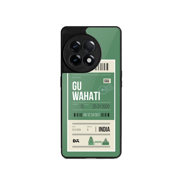 

DailyObjects Guwahati City Tag Glass Case Cover For OnePlus 11R