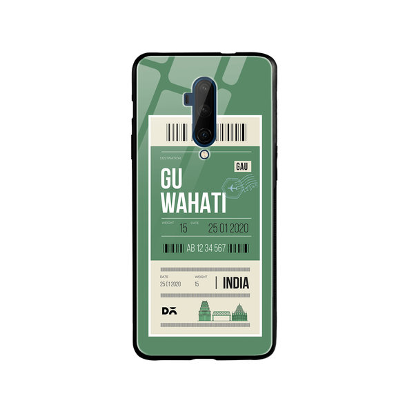 

DailyObjects Guwahati City Tag Glass Case Cover For OnePlus 7T Pro