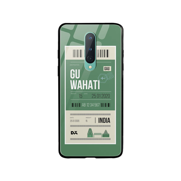 

DailyObjects Guwahati City Tag Glass Case Cover For OnePlus 8