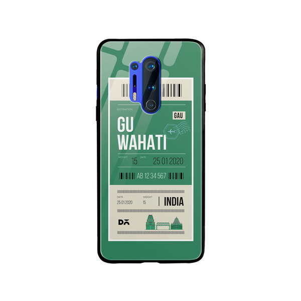 

DailyObjects Guwahati City Tag Glass Case Cover For OnePlus 8 Pro