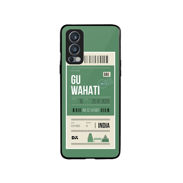 

DailyObjects Guwahati City Tag Glass Case Cover For OnePlus Nord 2