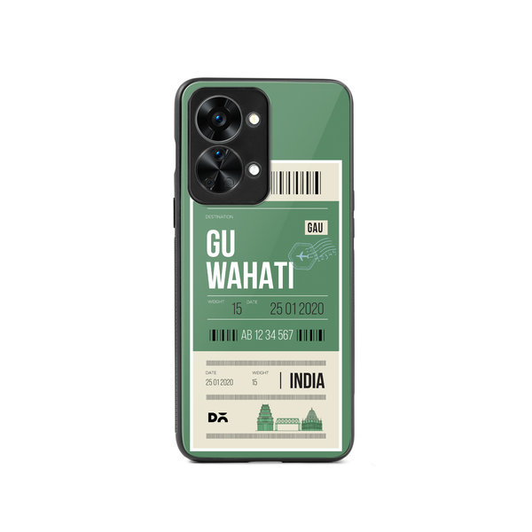

DailyObjects Guwahati City Tag Glass Case Cover For OnePlus Nord 2T