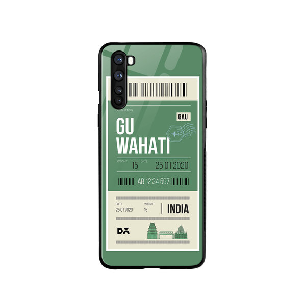 

DailyObjects Guwahati City Tag Glass Case Cover For OnePlus Nord