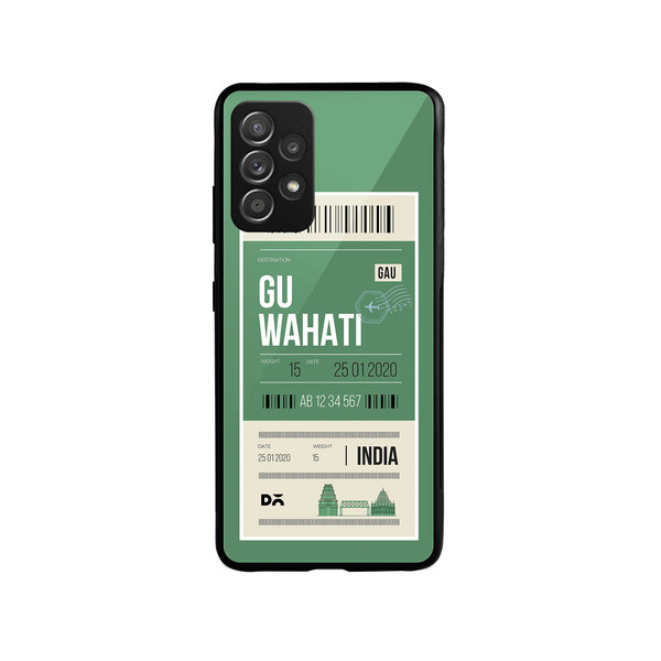 

DailyObjects Guwahati City Tag Glass Case Cover For Samsung Galaxy A52
