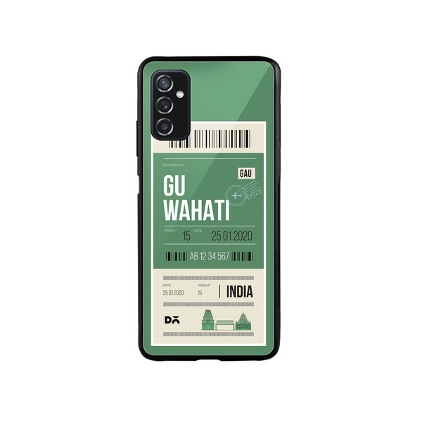 

DailyObjects Guwahati City Tag Glass Case Cover For Samsung Galaxy M52