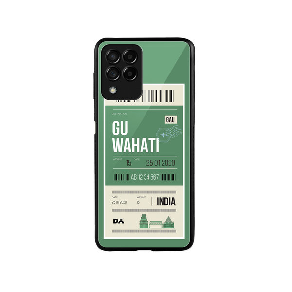 

DailyObjects Guwahati City Tag Glass Case Cover For Samsung Galaxy M53