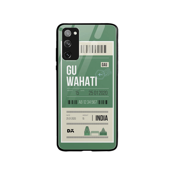 

DailyObjects Guwahati City Tag Glass Case Cover For Samsung Galaxy S20 FE