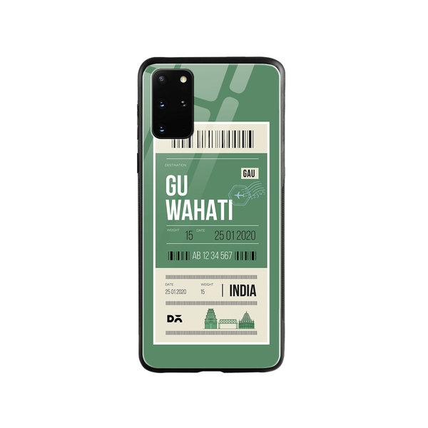 

DailyObjects Guwahati City Tag Glass Case Cover For Samsung Galaxy S20 Plus