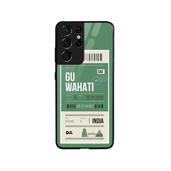 

DailyObjects Guwahati City Tag Glass Case Cover For Samsung Galaxy S21 Ultra