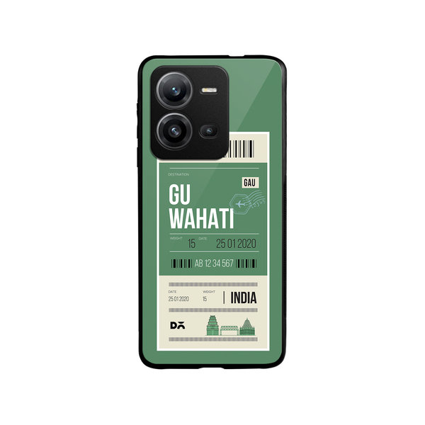 

DailyObjects Guwahati City Tag Glass Case Cover For Vivo V25