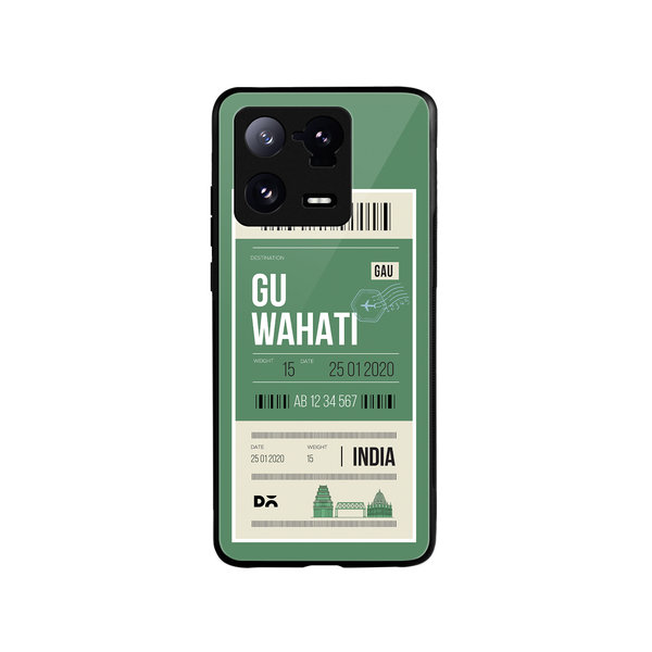 

DailyObjects Guwahati City Tag Glass Case Cover For Xiaomi 13 Pro