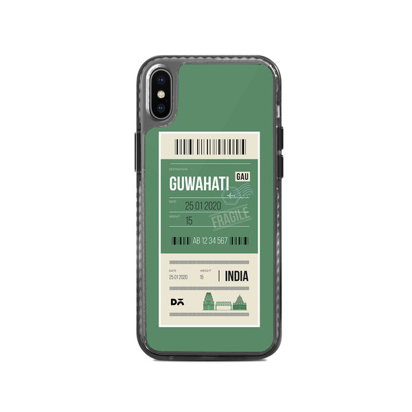 

DailyObjects Guwahati City Tag Stride 2.0 Case Cover For iPhone XS