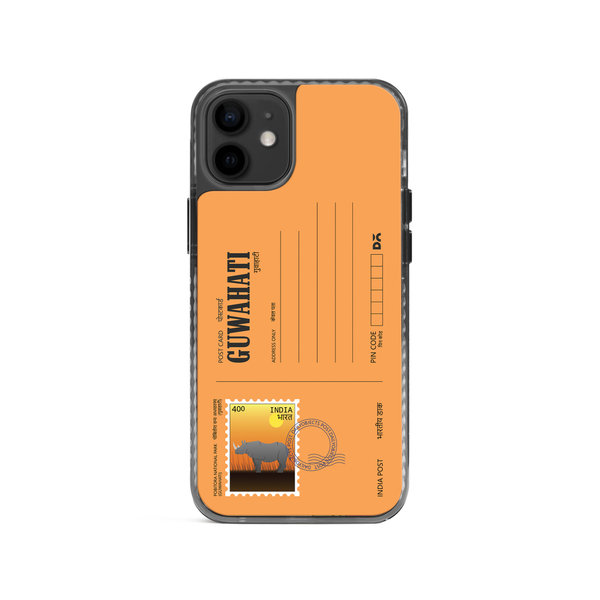 

DailyObjects Guwahati Pobitora National Park Postcard Stride 2.0 Case Cover For iPhone 12