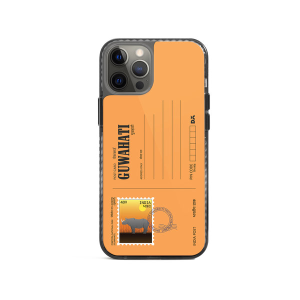 

DailyObjects Guwahati Pobitora National Park Postcard Stride 2.0 Case Cover For iPhone 12 Pro