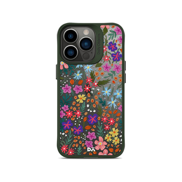 

DailyObjects Hawaiian Greetings Green Hybrid Clear Case Cover For iPhone 13 Pro Max