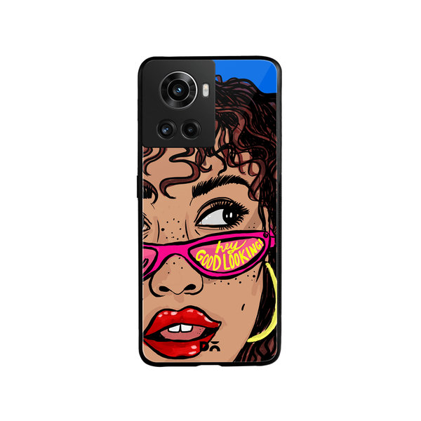 

DailyObjects Hey Good Looking Glass Case Cover For OnePlus 10R