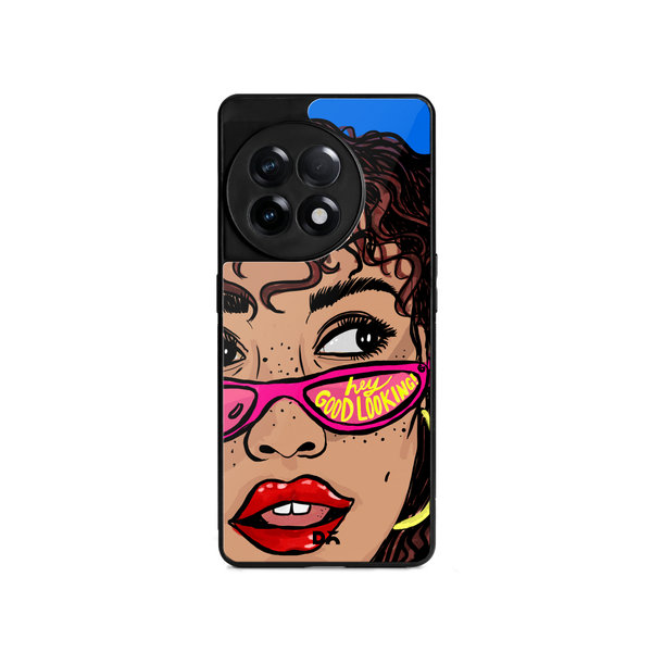 

DailyObjects Hey Good Looking Glass Case Cover For OnePlus 11R