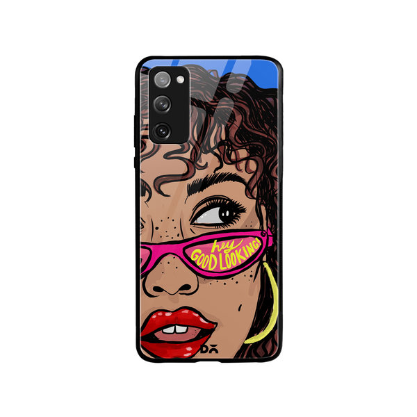 

DailyObjects Hey Good Looking Glass Case Cover For Samsung Galaxy S20 FE