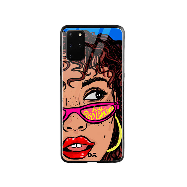 

DailyObjects Hey Good Looking Glass Case Cover For Samsung Galaxy S20 Plus