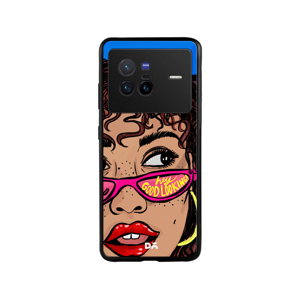 

DailyObjects Hey Good Looking Glass Case Cover For Vivo X80