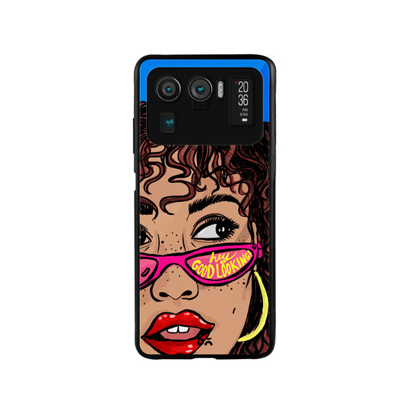 

DailyObjects Hey Good Looking Glass Case Cover For Xiaomi Mi 11 Ultra
