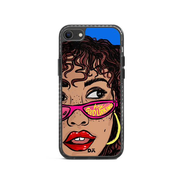 

DailyObjects Hey Good Looking Stride 2.0 Case Cover For iPhone SE 2020