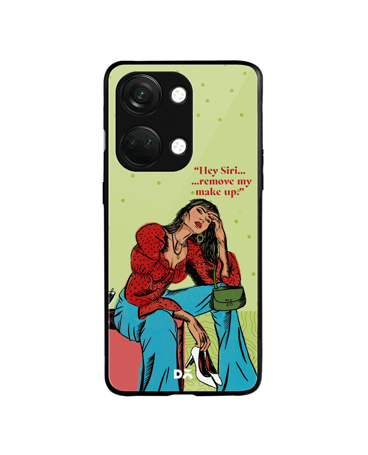 Hey Siri Glass Case Cover For OnePlus Nord 3