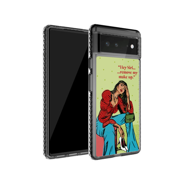 

DailyObjects Hey Siri Stride 2.0 Case Cover For Google Pixel 6