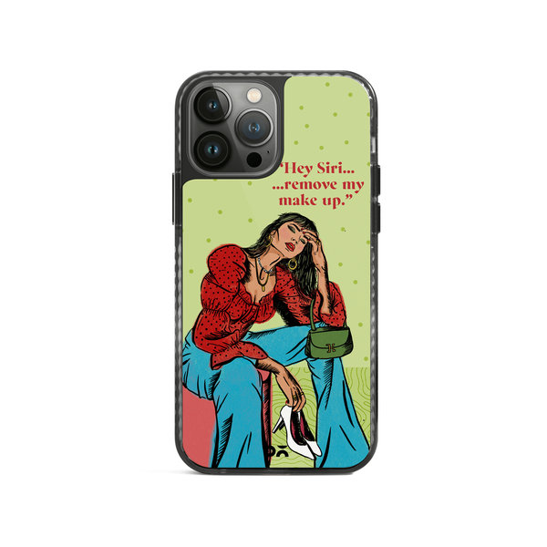 

DailyObjects Hey Siri Stride 2.0 Case Cover For iPhone 13 Pro